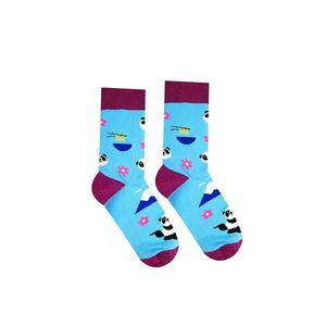 Modro-fialové ponožky Panda obraz
