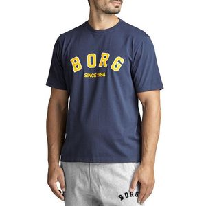 Pánské tmavě modré tričko Tee Borg Sport obraz
