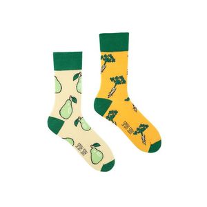 Žluto-zelené ponožky Pear & Parsley obraz
