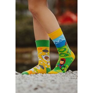 Žluto-zelené ponožky Tea obraz