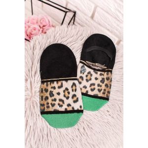 Dámské leopardí kotníkové ponožky Pamela obraz