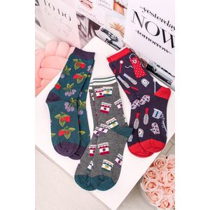 Vícebarevné ponožky Jammie Sock Pack - trojbalení obraz