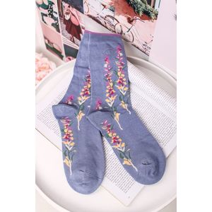 Modré ponožky Florie Super Soft Daisy Socks obraz