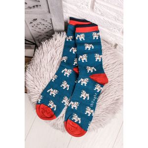 Pánské modré ponožky Hound Socks obraz