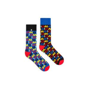 Vícebarevné ponožky OMG obraz