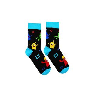Vícebarevné ponožky Aliens obraz