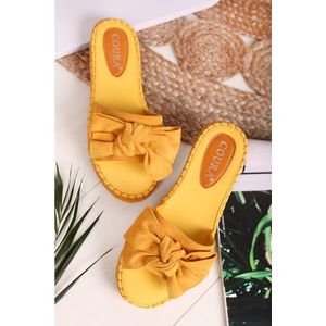 Žluté pantofle Aviere obraz
