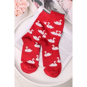 Červené ponožky Cigno Socks obraz