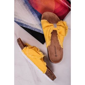 Žluté pantofle Tamela obraz