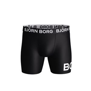 Černo-bílé pánské boxerky BB Placed Borg Per Shorts obraz