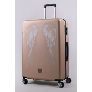 Béžový kufr Athena L obraz