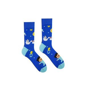 Modré vzorované ponožky Little Boy obraz