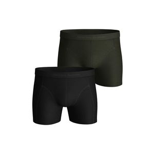Černo-zelené boxerky Solid Tencel Shorts - dvojbalení obraz