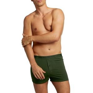 Tmavě zelené boxerky Solid Loose - dvojbalení obraz