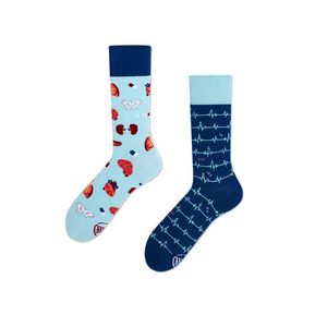 Modré vzorované ponožky Dr Sock obraz