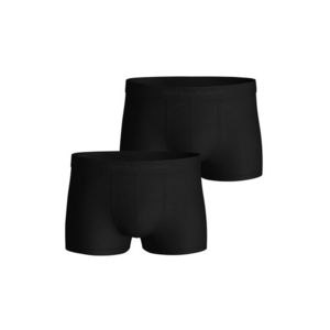 Černé boxerky Solid Tencel Trunks - dvojbalení obraz
