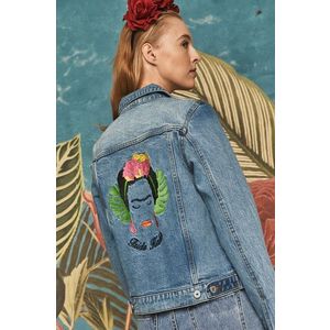 Medicine - Džínová bunda Frida Kahlo obraz