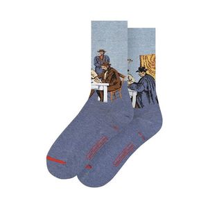 MuseARTa - Ponožky Paul Cézanne - The Card Players (2) obraz