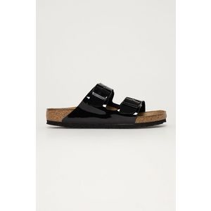 BIRKENSTOCK Pantofle černá obraz