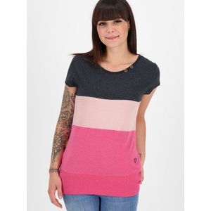 Růžové dámské tričko Alife and Kickin obraz