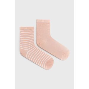 Calvin Klein Ponožky 2 páry Růžová obraz