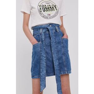 Tommy Jeans - Džínová sukně obraz