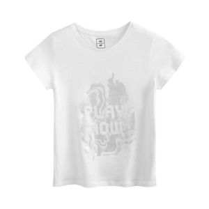 Dívčí tričko 4F bílé obraz