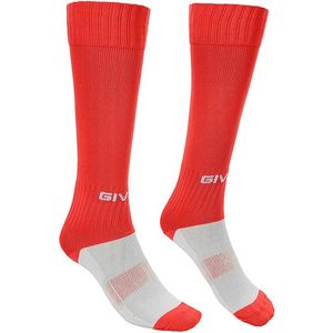 Červené fotbalové ponožky Givova obraz
