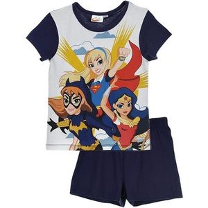 Dc super hero girls tmavě modré dívčí pyžamo obraz