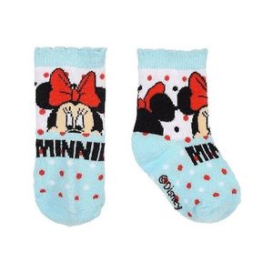 Disney minnie mouse- modré ponožky s puntíky obraz