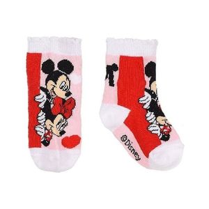 Disney minnie mouse - růžovo-bílé dívčí ponožky obraz