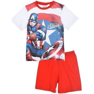 Avengers marvel captain america červené chlapecké pyžamo obraz
