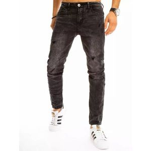 Stylové černé džíny obraz