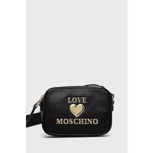 Černá crossbody kabelka Love Moschino obraz
