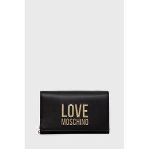 Černá malá crossbody kabelka Love Moschino obraz