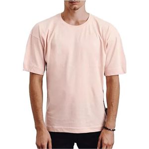 Světle růžové pánské tričko obraz