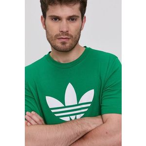Zelené pánské tričko adidas Originals obraz