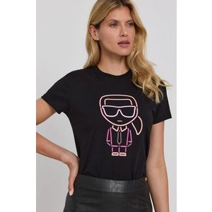 Karl Lagerfeld - Bavlněné tričko obraz