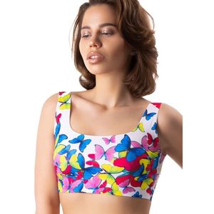 Dámský Crop top MEMÉME Butterfly L Dle obrázku obraz