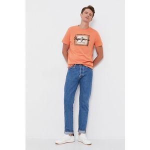 Pepe Jeans - Bavlněné tričko Wesley obraz