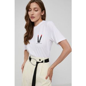 Victoria Victoria Beckham - Bavlněné tričko obraz