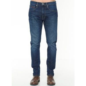 Tommy Jeans pánské tmavě modré džíny Modern obraz