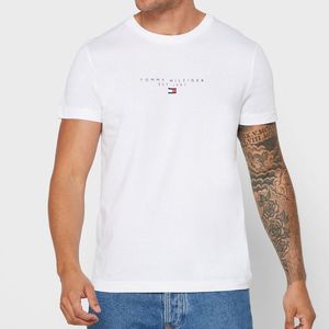 Tommy Hilfiger pánské bílé triko Essential obraz