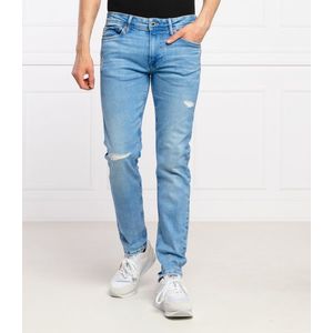 Pepe Jeans pánské modré džíny Hatch obraz