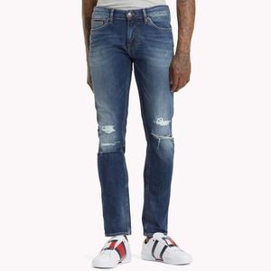 Tommy Jeans pánské modré džíny Scanton obraz