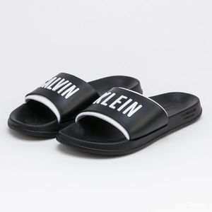 Calvin Klein pánské černé pantofle obraz