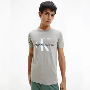 Calvin Klein pánské béžové tričko obraz