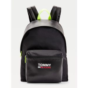 Tommy Jeans pánský černý batoh Campus obraz