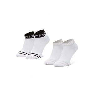 Calvin Klein dámské bíle ponožky 2 pack. obraz