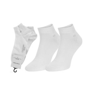 Calvin Klein pánské bílé ponožky 2 pack obraz